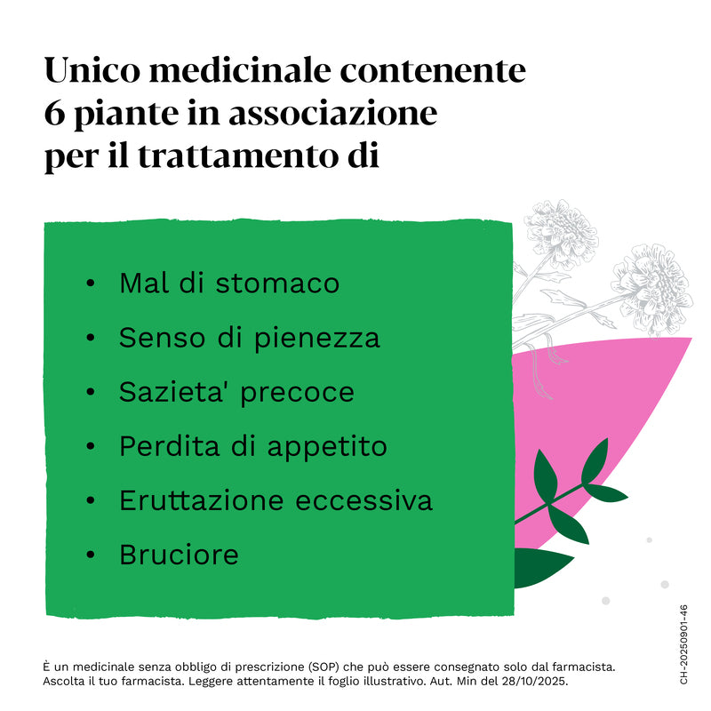 Iberogastadvance Gocce Orali Liquido 1 Flacone in Vetro da 50 ml con Applicatore Contagocce