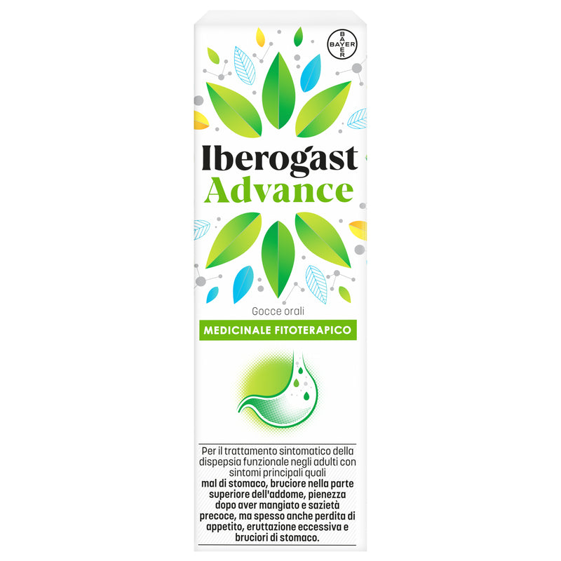 Iberogastadvance Gocce Orali Liquido 1 Flacone in Vetro da 100 ml con Applicatore Contagocce