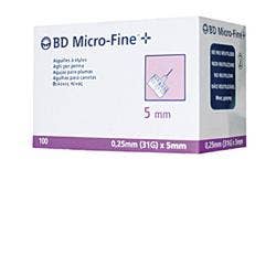 Ago Per Penna Da Insulina G31 5mm 100 Pezzi  - 1