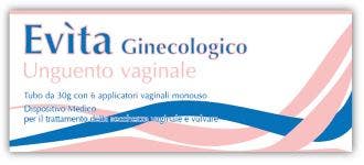Evita Ginecolog Unguento Vaginale Tubo 30g + 6 Applicatori Vaginali Monouso-1