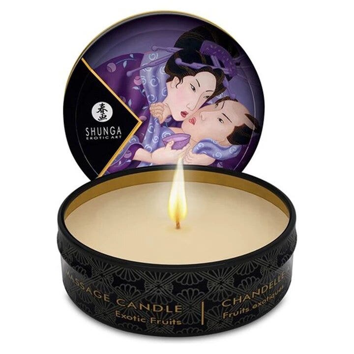 Shunga Candela Massaggi Frutti Esotici 30ml-1