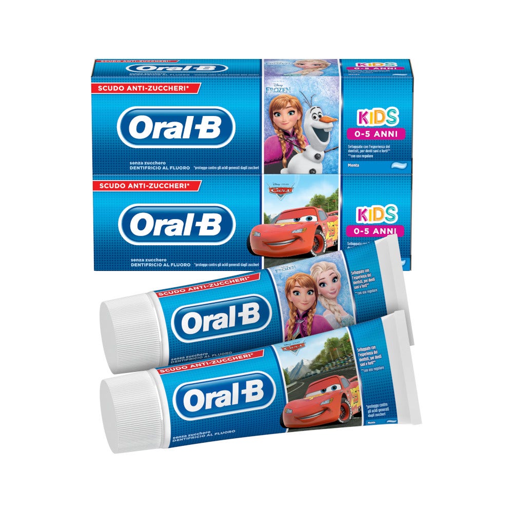 Oral-B Dentifricio Frozen & Cars Per Bambini 75ml  - 2