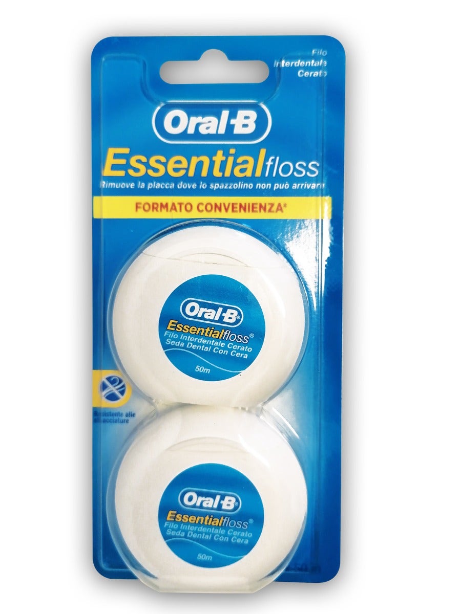 Filo Interdentale Oralb Essential Floss Bipacco-3