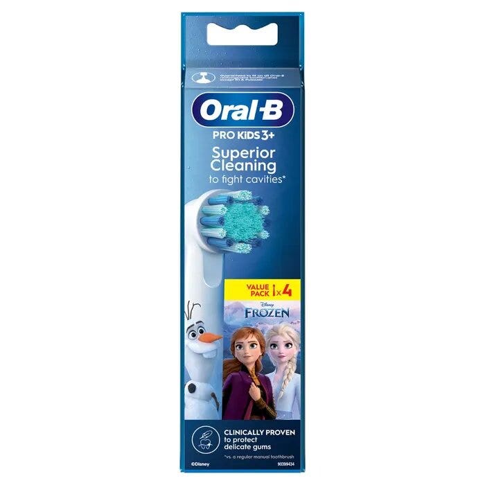 Oral-B Testine Di Ricambio Pro Kids Con Disney Frozen 4 pezzi-10