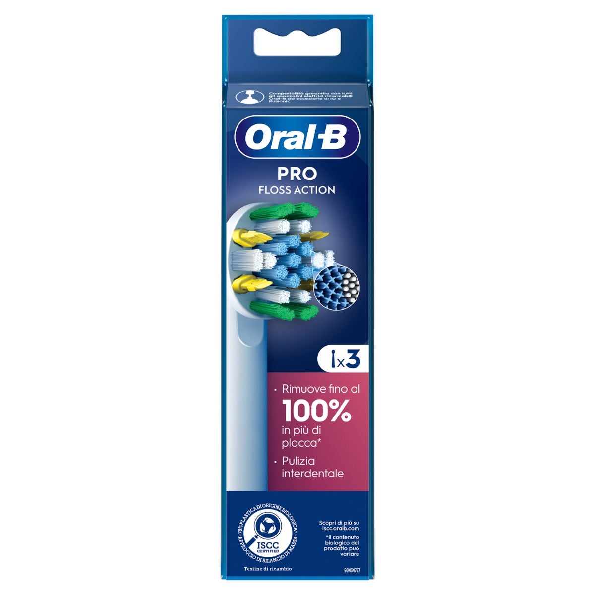 Oral-B Testine Di Ricambio Pro Floss Action 3 Pezzi-2