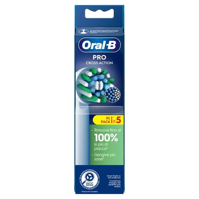 Oral-B Testine Di Ricambio Pro Cross Action 5 Pezzi-11