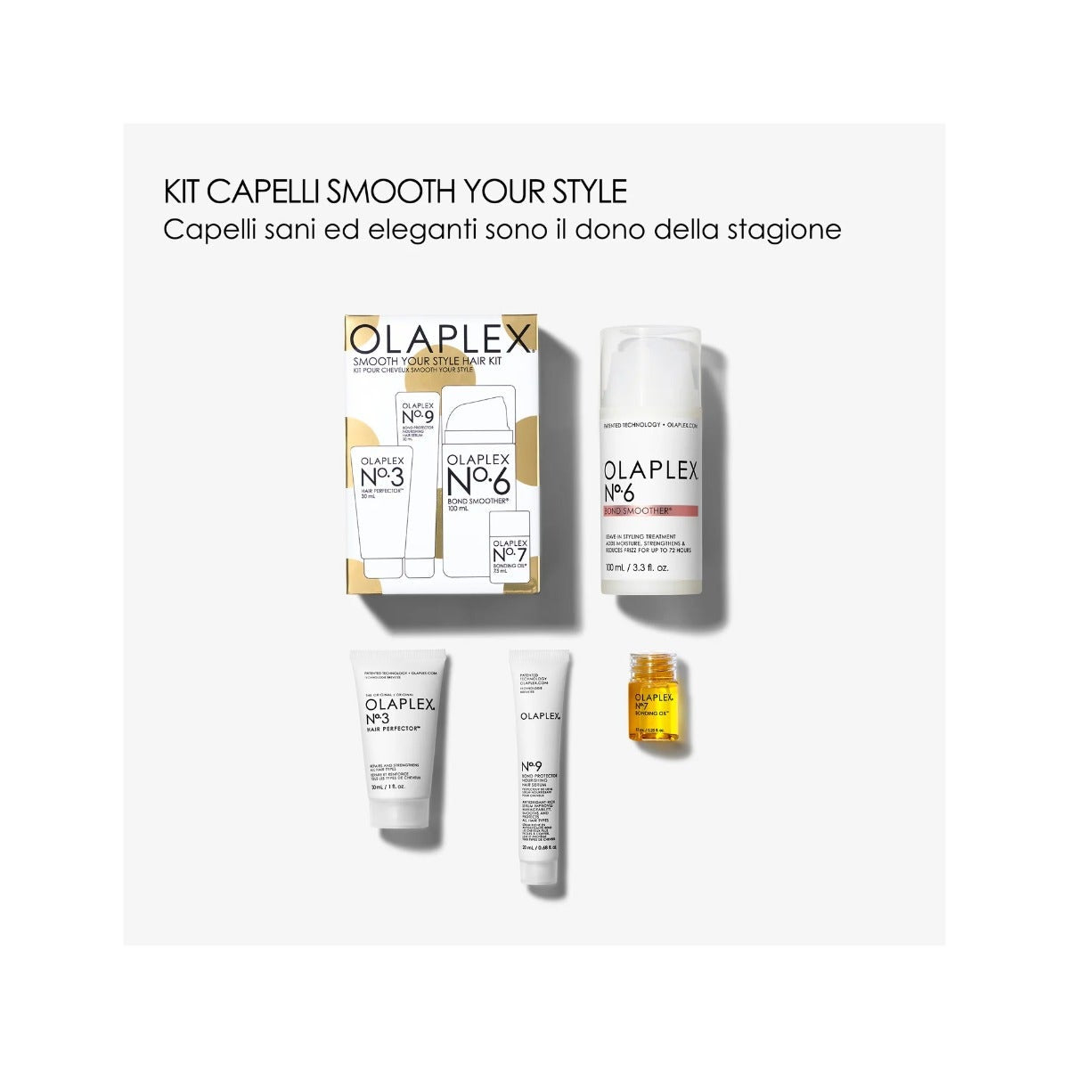Olaplex Smooth Your Style Hair Kit -3