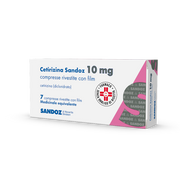 Cetirizina Sandoz*7 Compresse Riv 10mg-3