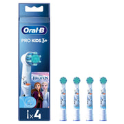 Oral-B Testine Di Ricambio Pro Kids Con Disney Frozen 4 pezzi-1