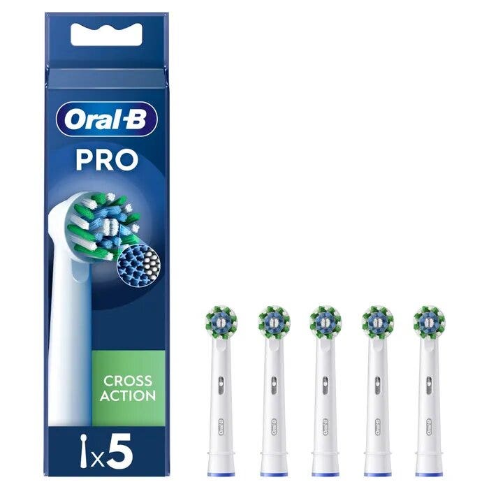 Oral-B Testine Di Ricambio Pro Cross Action 5 Pezzi-10