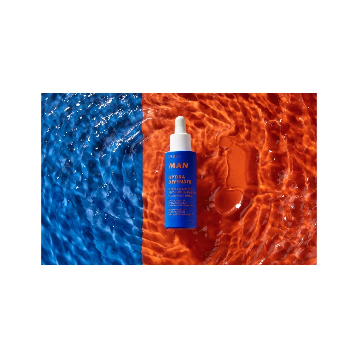 Pupa Man Hydra Defender Siero Idratante Anti-inquinamento Viso/Barba 30ml-2