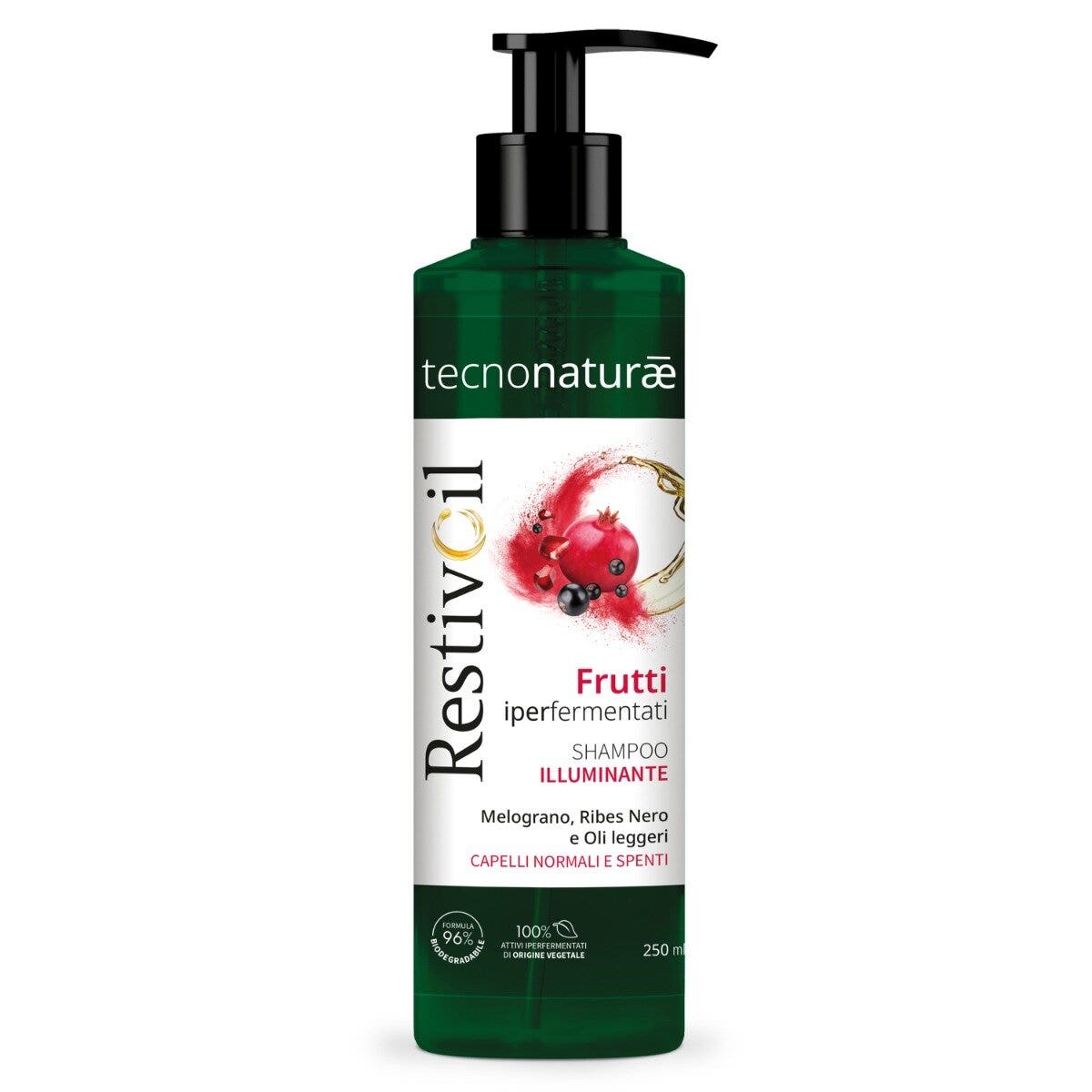 Restivoil Tecnonaturae Frutti iperfermentati Shampoo Illuminante 250ml-1
