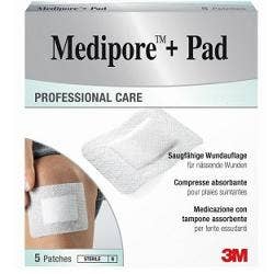 Medipore + Pad 5x7,2cm 5 Pezzi  - 1