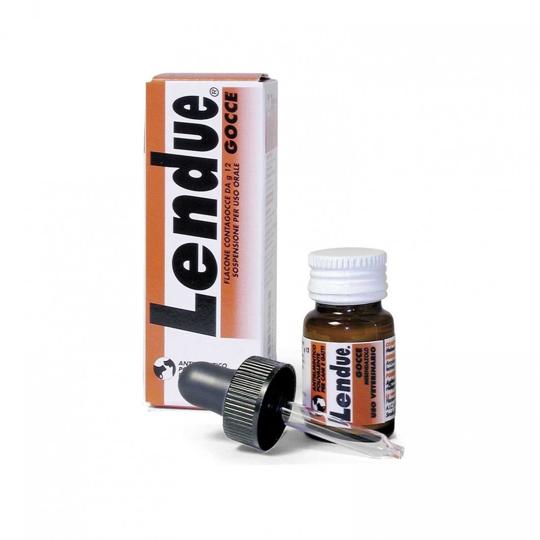 Lendue Gocce Orali Per Cani/Gatti 1 Flacone 12g 120mg/g -1
