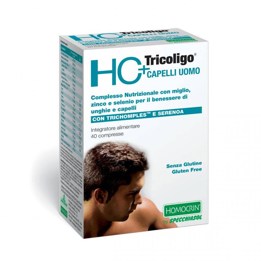 HC+ Tricologico Uomo 40 Compresse-2