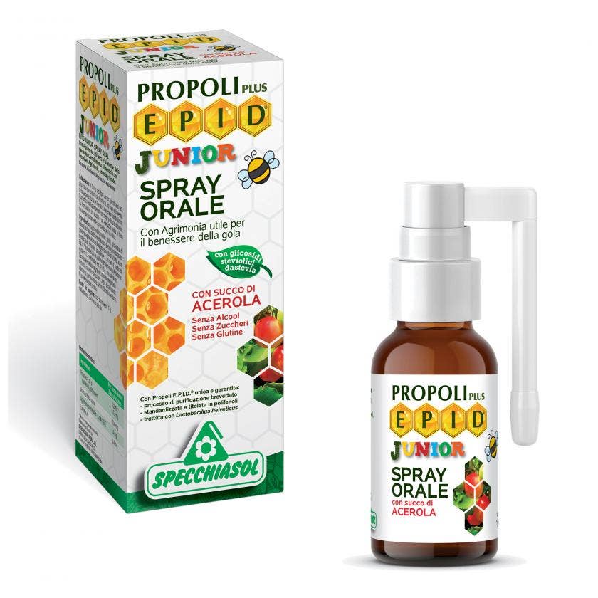 Epid Junior Propoli Spray Orale Gusto Erbe Alpine Con Zinco 15ml-2