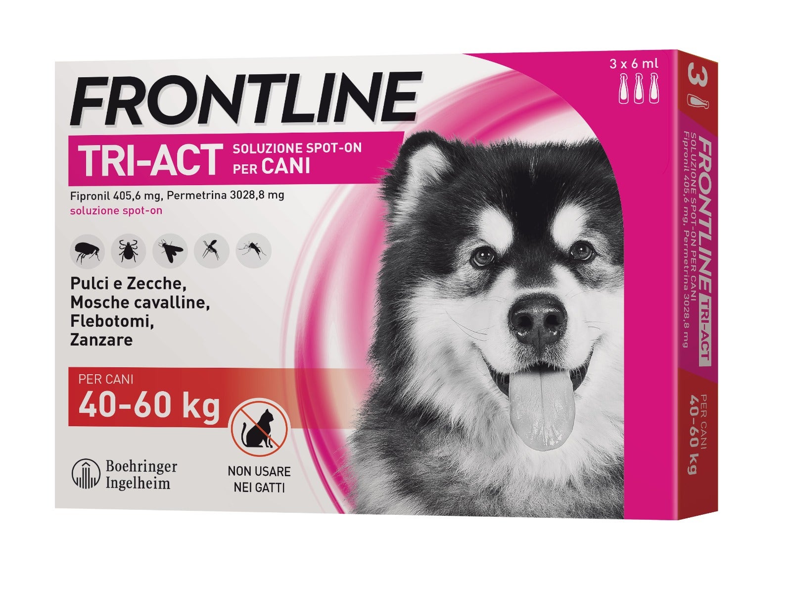 Frontline Tri-Act Soluzione Spot-On Cani 40-60kg 3x6ml-5
