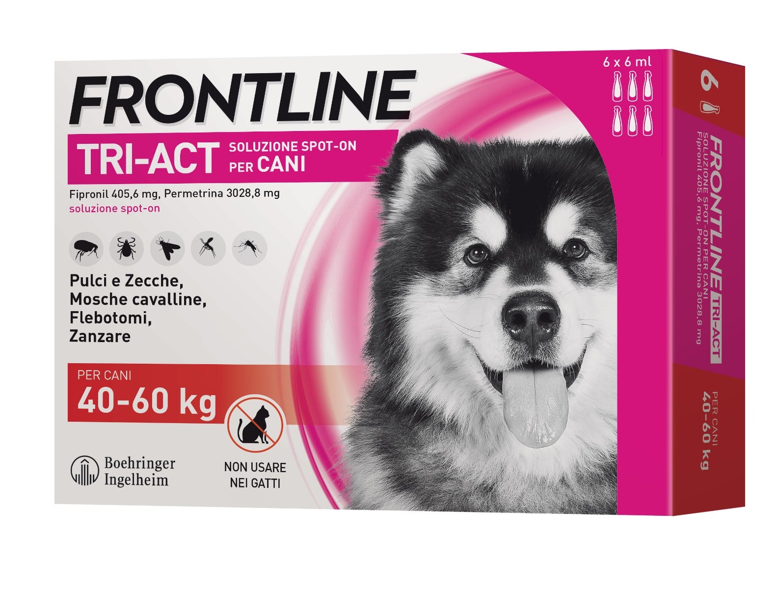 Frontline Tri-Act Soluzione Spot-On Cani 40-60Kg 6x6ml-2