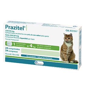Prazitel per Gatti 230mg+20mg 24 Compresse Rivestite