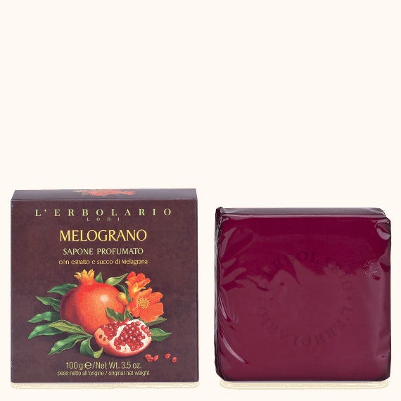 L'Erbolario Sapone Profumato Melograno 100g-2