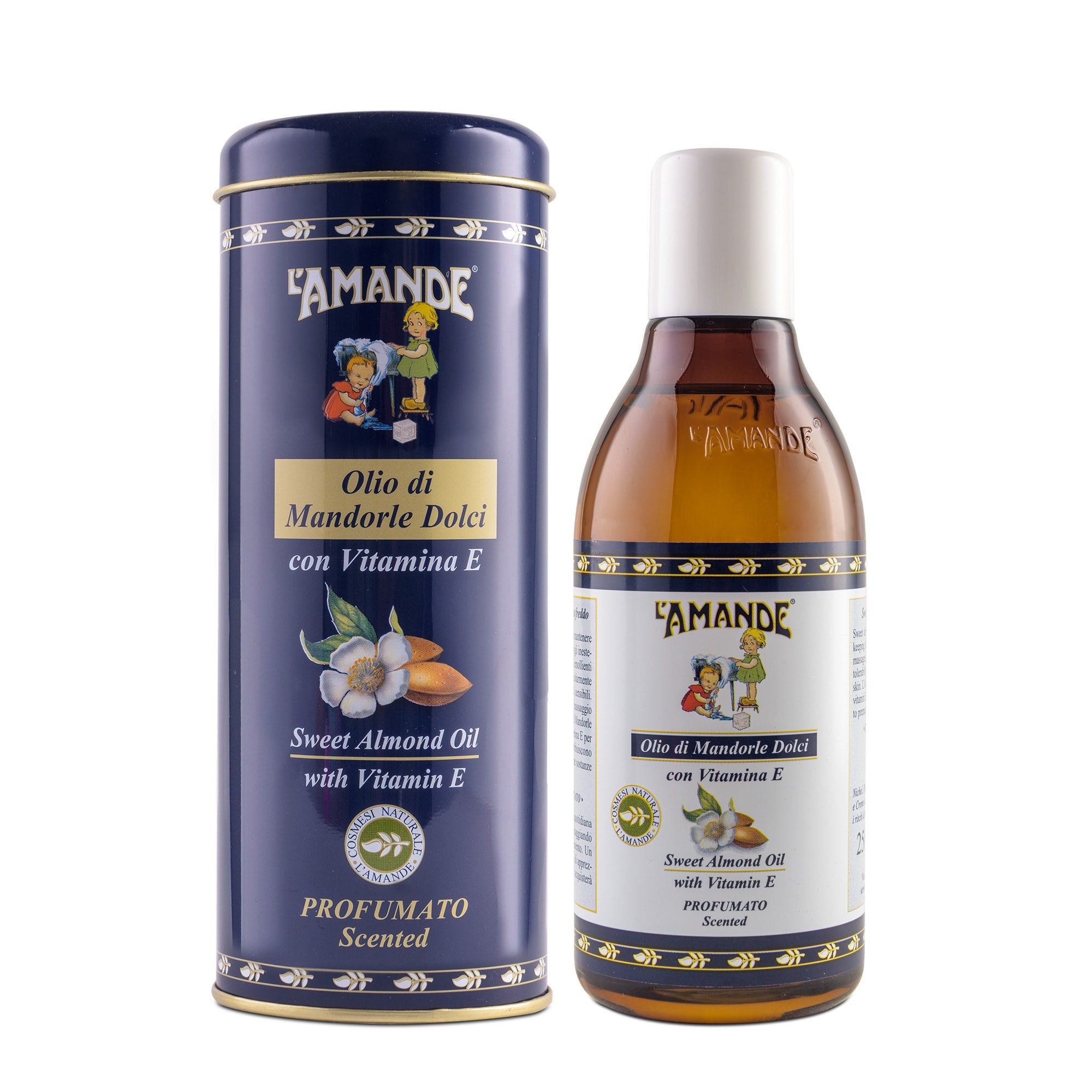 L'Amande Boite Olio Di Mandorle Dolci Profumato 250ml  - 1