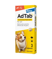 Adtab Per Cani Da 5,5 A 11kg 3 Compresse Masticabili 225mg-1