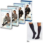 Man Support 15 Cotone Gambaletto Blu Taglia 5 1 Paio  - 1