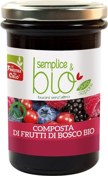 Composta Frutti Di Bosco Bio 320g-1
