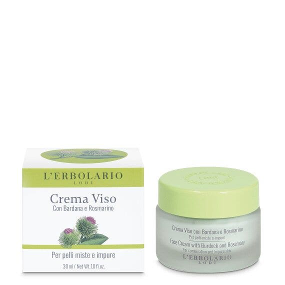 L'Erbolario Crema Viso per Pelli Miste e Impure 30ml-1