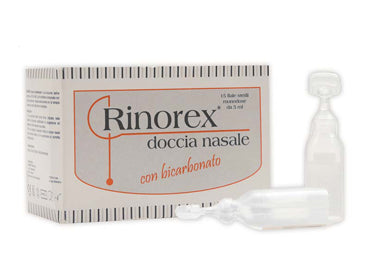 Rinorex Doccia Aerosol Bicarbonato 15 Fiale 5 ml