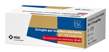 Siringa Insulina Veterinaria 40UI/ml 30pz  - 1