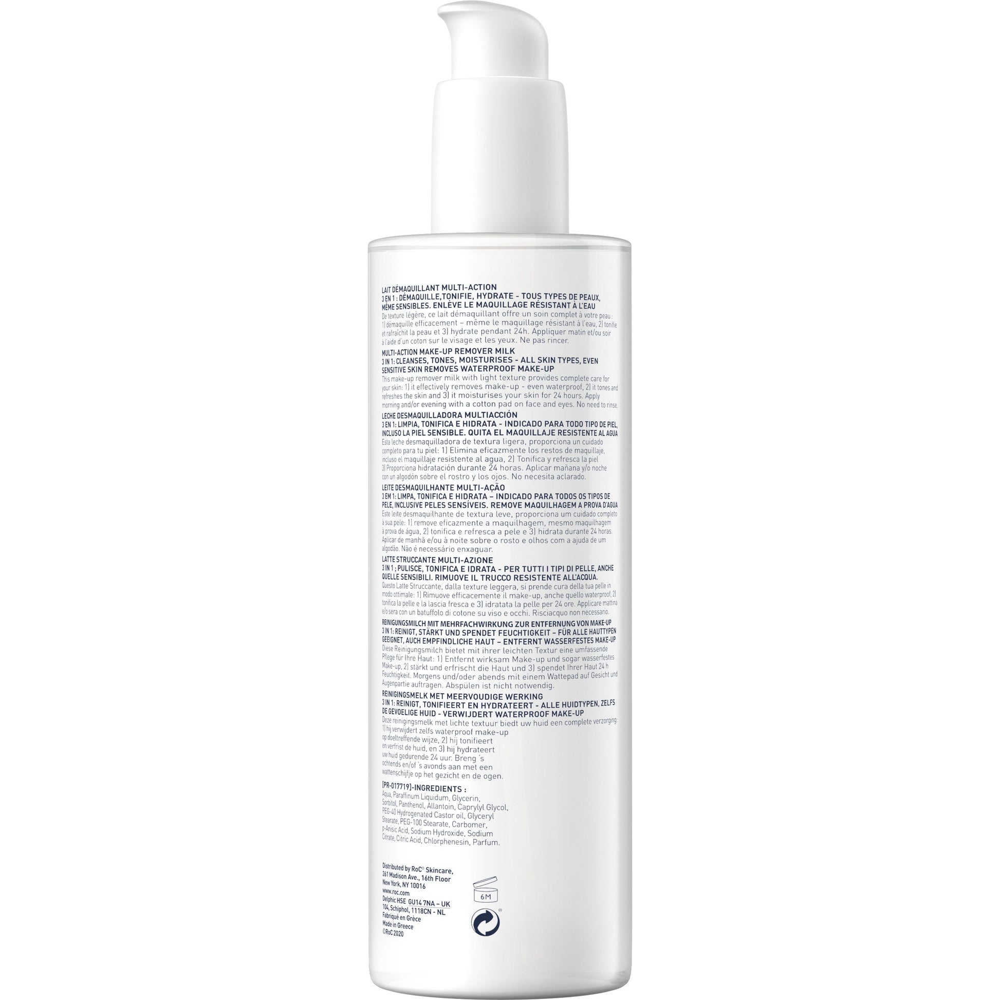 Roc Latte Struccante Multiazione 3 In 1 400ml  - 2