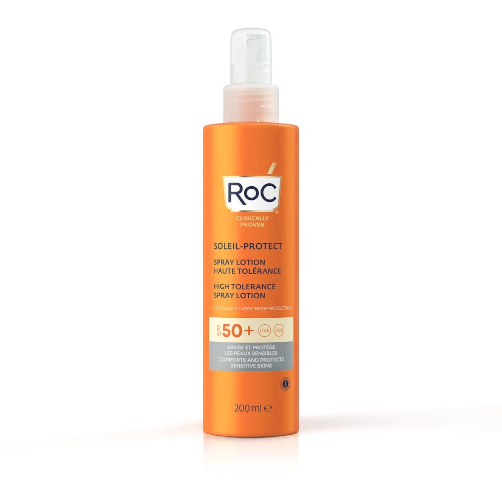 Roc Lozione Spray Solare Corpo Elevata Tollerabilità SPF50+ 200ml  - 1