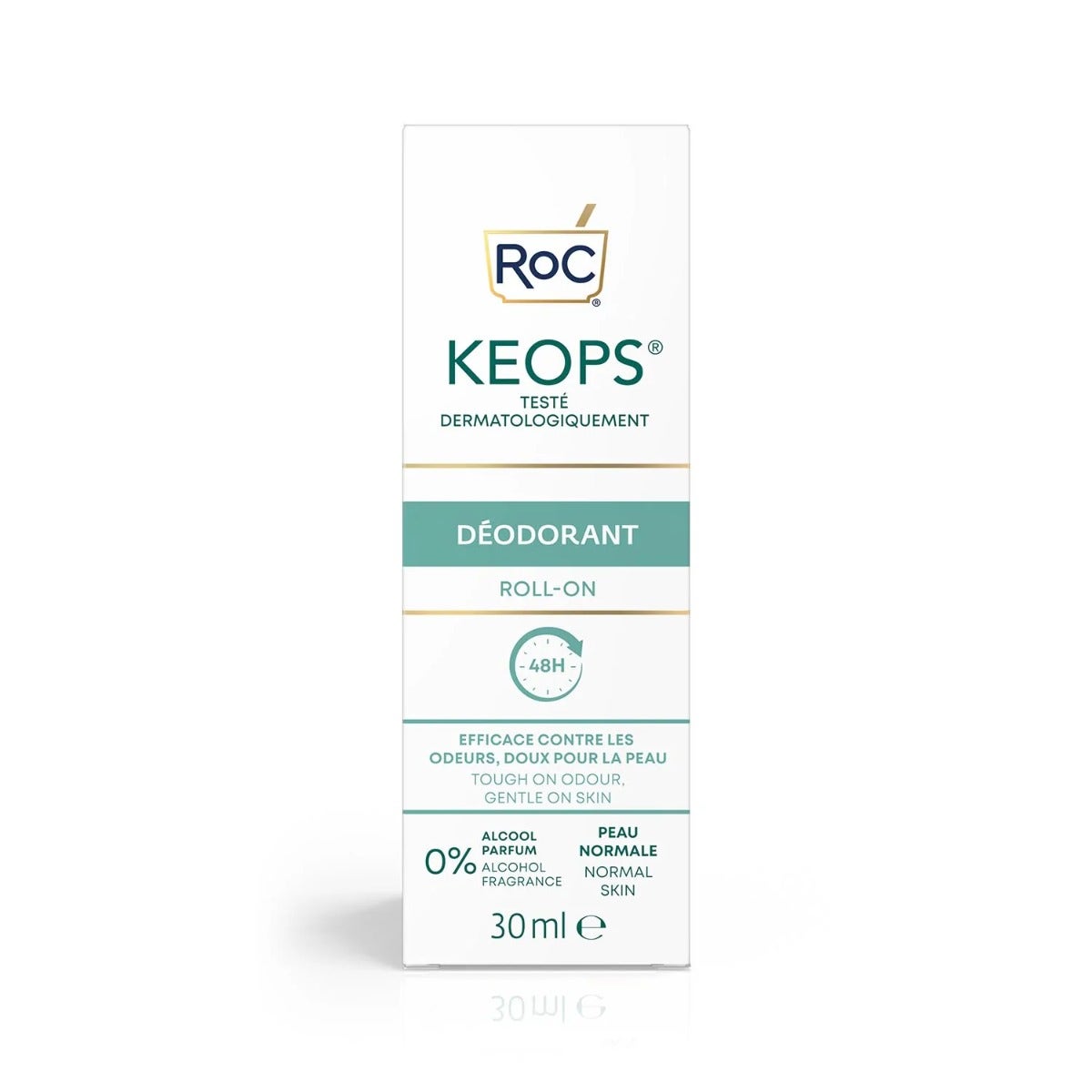 Roc Keops Deodorante Roll-On Pelle Normale 30ml-4