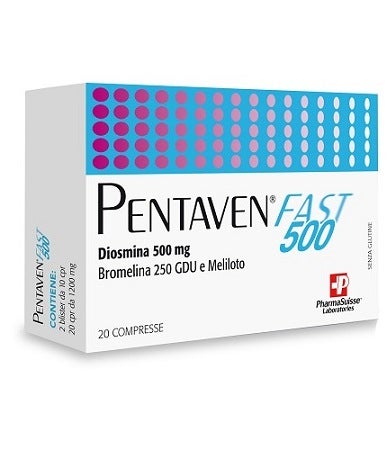Pentaven Fast 500 20cpr  - 1