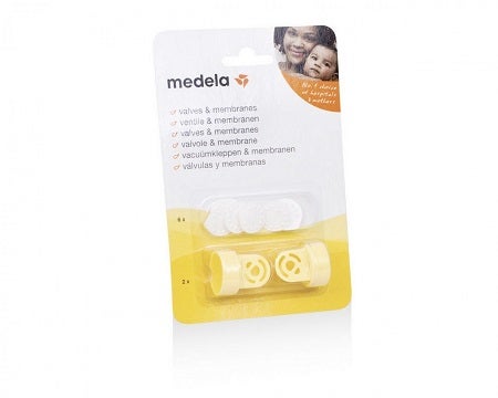 Medela Valvole e Membrane Ricambio 2 Valvole e 6 Membrane  - 1