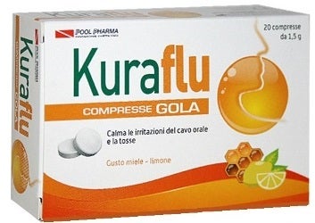 Kuraflu Gola Limone/Miele 20 Compresse  - 1