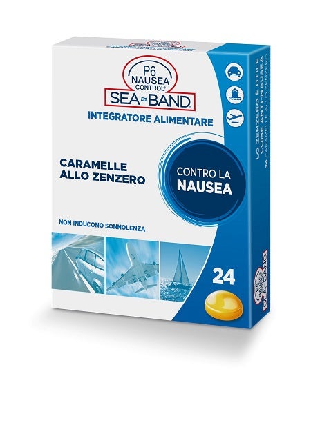 P6 Nausea Control 24 Caramelle Allo Zenzero   - 1
