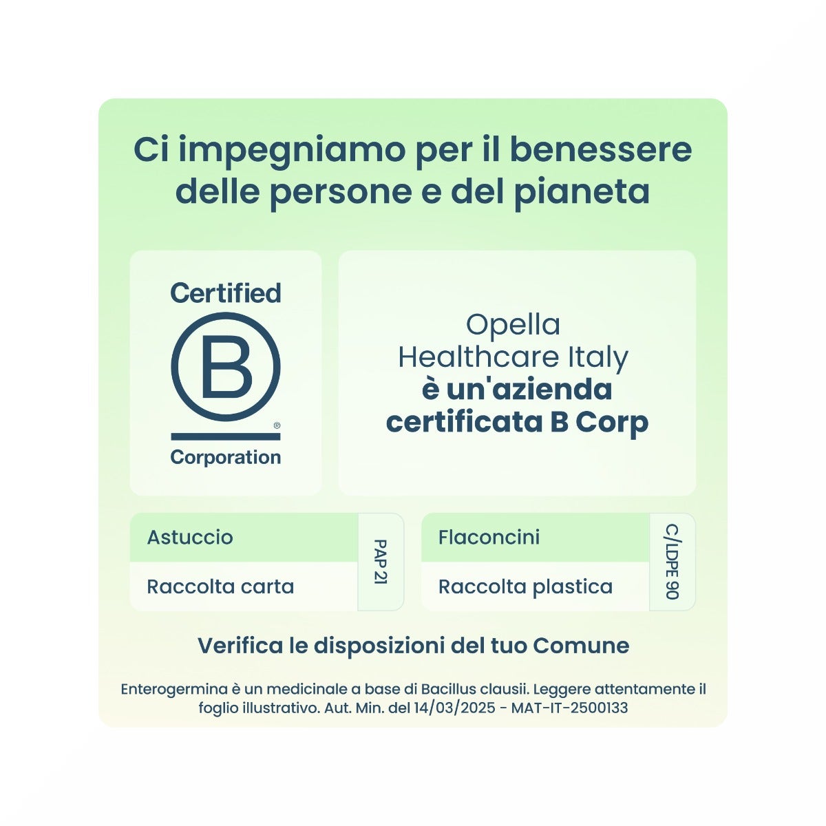 Enterogermina 4 Miliardi Fermenti Lattici Probiotici per Disturbi Intestinali 20 Fiale-29