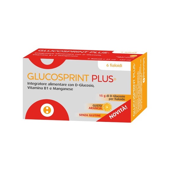 Glucosprint Plus Arancia 6 Fiale  - 2