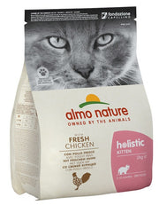 Almo Nature Holistic Kitten Pollo Fresco E Riso Cibo Secco Per Gattini Sacco 2kg-1