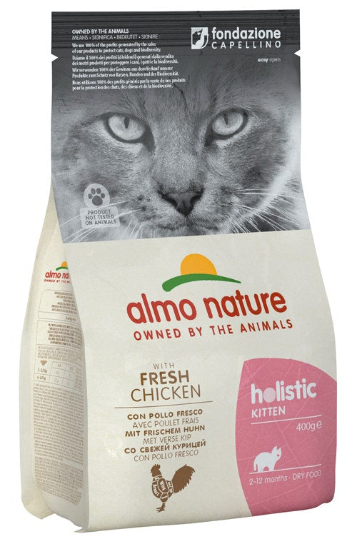 HOLISTIC CAT KITTEN POL/RI400G-1