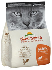 Almo Nature Holistic Maintenance Pollo Fresco E Riso Cibo Secco Per Gatti Adulti Sacco 2kg-1