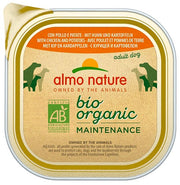 Almo Nature Daily Menu Bio Cibo Umido Pollo E Patate Cani Adulti Vaschetta 300g-1