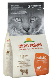 Almo Nature Holistic Maintenance Manzo Fresco E Riso Cibo Secco Per Gatti Adulti Sacco 400g-1