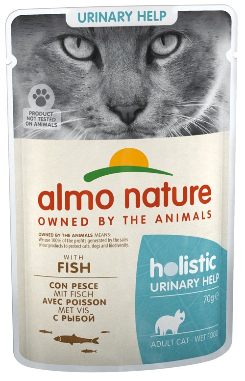 Almo Nature Urinary Help Cibo Umido Con Pesce Per Gatti Adulti Bustina 70g-1