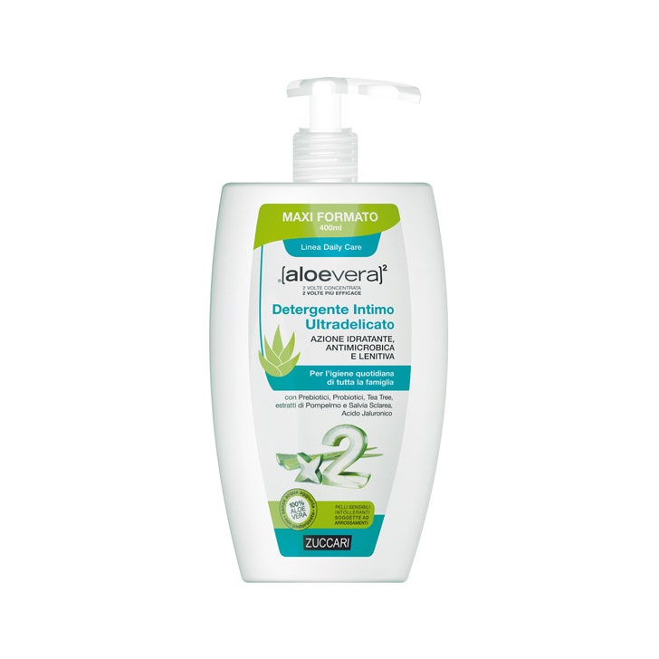 Aloe Vera2 Detergente Intimo Ultradelicato 400ml  - 2