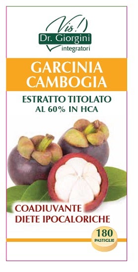 Garcinia Cambogia Estratto Titolato 180 Pastiglie  - 1