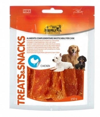 Camon Crispy Chicken Alimento Complementare Masticabile Per Cani 250g-1