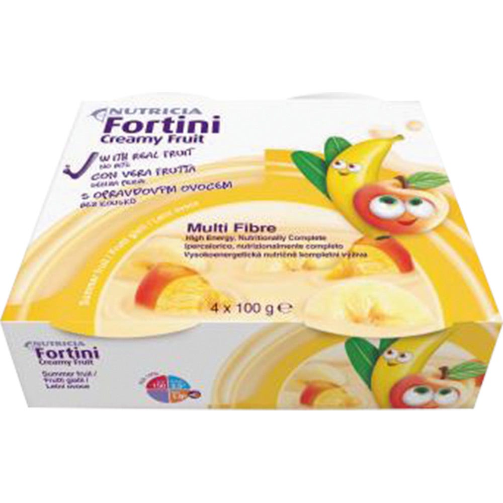 Fortini Multi Fibre Creamy Frutti Gialli 4x100g  - 1